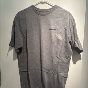Patagonia Men's Gray Graphic Back T-Shirt
